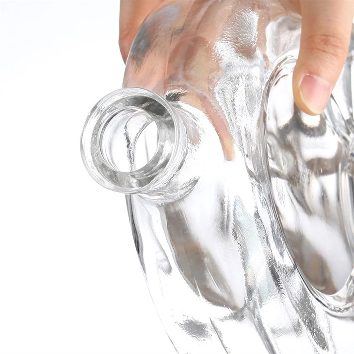 Best Price Round XO Glass Bottle