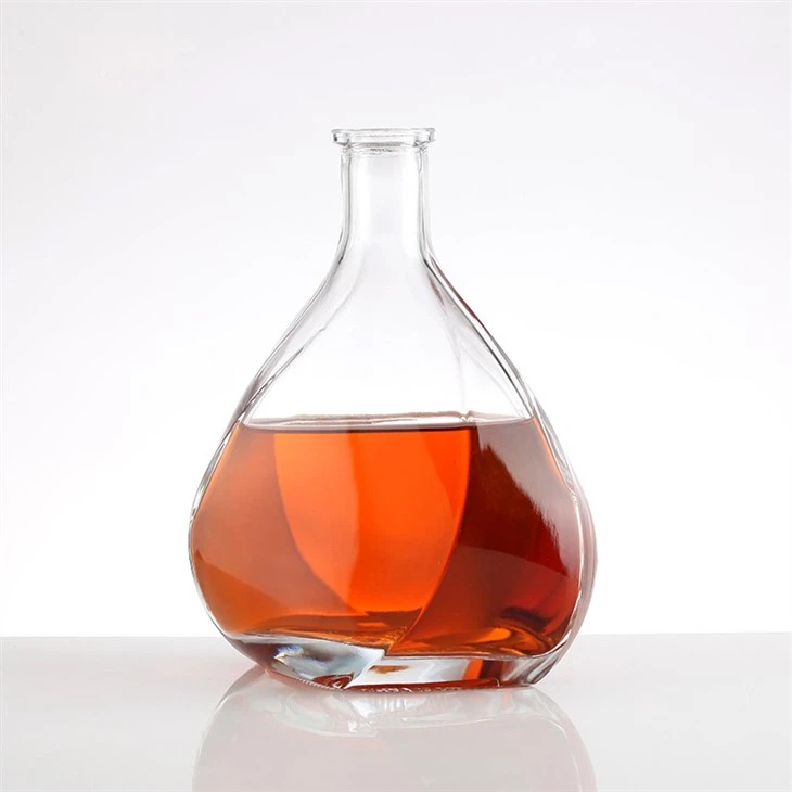Hot Sale Peach Shape Glass Bottle