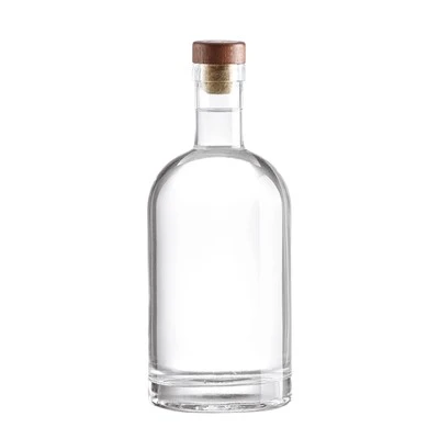 750 ml: n pyöreä pullo varastossa